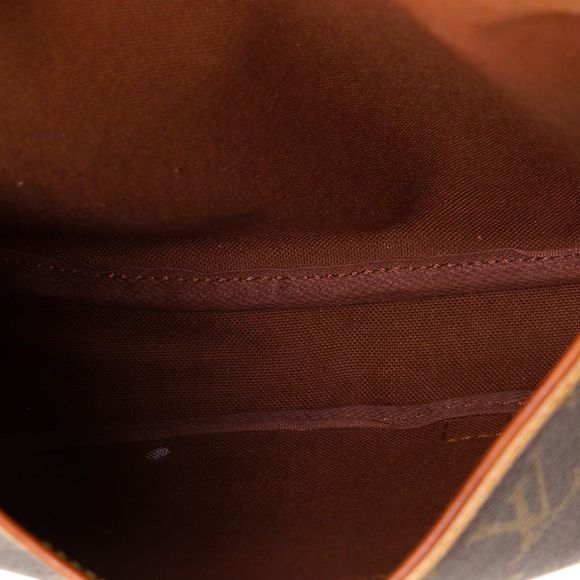 Louis Vuitton Saumur Handbag Monogram Canvas 30 Brown - Picture 5 of 11
